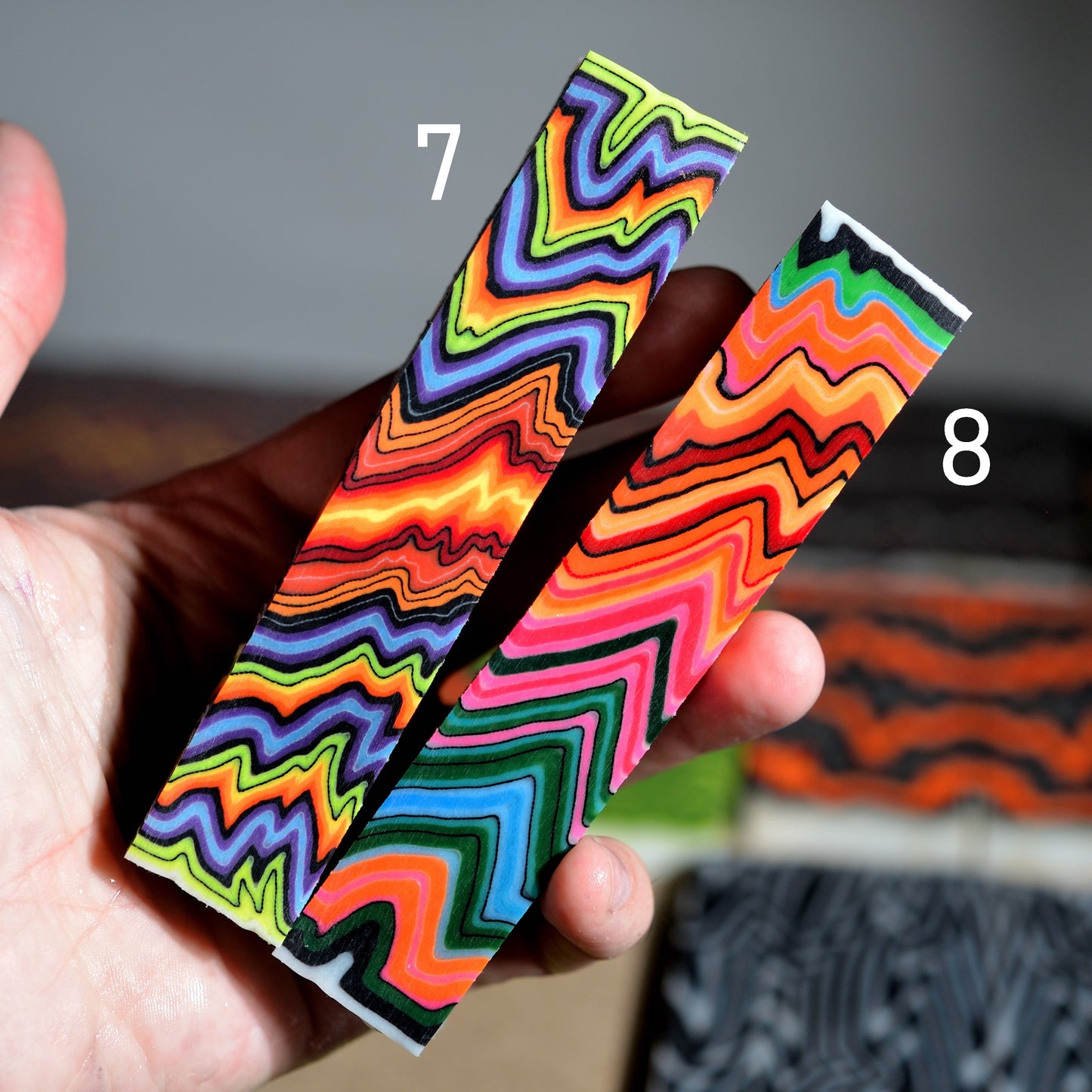 Handmade Composite Pen Blanks 20x20mm. #031